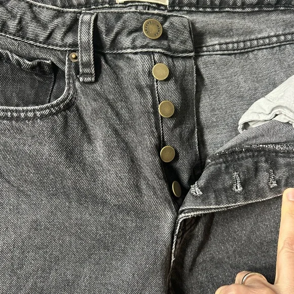 Sezane brut sexy black jeans - Picture 6 of 13